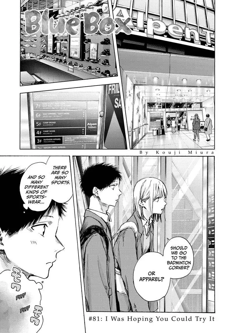 Blue Box Chapter 81 1